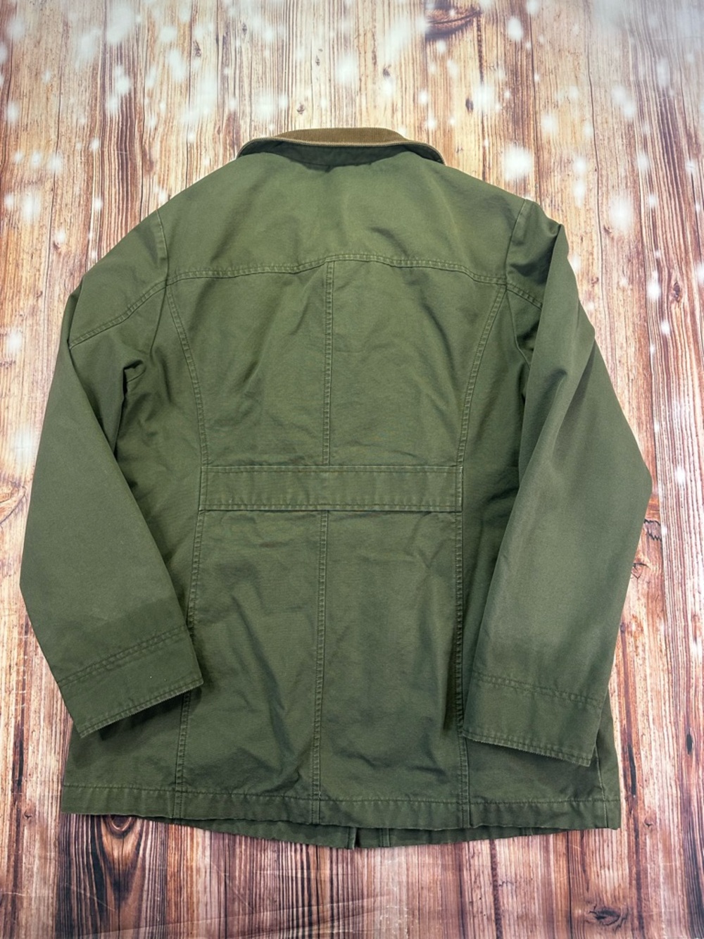 Vintage LL Bean Adirondack Barn Women’s Jacket  (Flannel-Lined) Size Small - Picture 3 of 16